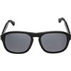 Gucci Occhiali da sole GUCCI GG0061S neri vestibilità asiatica logo laterale Temple...