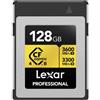 Lexar 128GB CFexpress type B 4.0 Pro Gold R3600/W3300