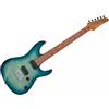 Ibanez AZ24S1F Transparent Turquoise Burst