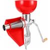 Luqeeg Spremipomodoro Grande capacità, Buccia e Semi Separati, Filtro in Acciaio Inossidabile, Facile da Installare, Uso Domestico/negozio bevande. Adatto per Spremere Succhi Pomodoro