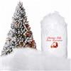 Tatuo Decorazione Natalizia con Neve Finta Neve Artificiale Neve Fibra Soffice Neve Interna per Albero di Natale Inverno Mantello Villaggio Natività Natale Display(14 Once/400g)