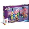 Clementoni - Puzzle per Bambini 104 Pezzi Supercolor Maxi, per Bambini 4+ Anni, Illustrazione con Personaggi dal Cartone Disney Inside Out 2, Idea Regalo, Made in Italy, 62x42 cm, 25070
