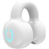 Yunseity Auricolare Wireless a Orecchio Aperto V5.3 Con Clip, Cancellazione del Rumore, Impermeabile IPX5, per la Corsa Sportiva (Bianco)