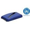 DURABLE Coperchio incernierato rettangolare per Durabin® 60L con fessura, Blu, 1800502040