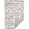 Hanse Home Collection GmbH 80x150 cm Tappeto Twin Supreme 103862 Biri Grey/Cream - per esterni e per la casa