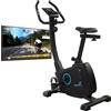 Skandika Heimtrainer da Bicicletta Bragi/Cykling P6-H | Attrezzature per il fitness domestico, cyclette con sistema di frenatura magnetica, livelli di resistenza regolabili