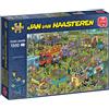 Jumbo 20042 Jan Van Haasteren-Food Truck Festival-1500 pezzi, puzzle multicolore