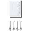 WonderSmile Ugelli di ricambio Wondersmile (bianchi) per idropulsore Waterflow - Tecnologia SmoothFlow per una cura ottimale di denti e gengive (confezione da 4)