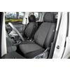 WALSER Transporter coprisedili auto per VW Crafter, Mercedes Sprinter, 1 sedile singolo conducente (bracciolo ritagliato a destra), coprisedili auto in jacquard premium, coprisedili auto per furgoni