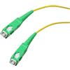 S-CONN maximum connectivity 0,5 m di cavo in fibra ottica LWL Cavo patch simplex 2xconnettore SC/SC APC 9/125µ OS2 giallo