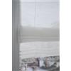 Gardinia Tenda romana con passanti bianca 100x140 cm