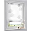 Kutti Tenda romana / tenda a rullo ad occhielli Bellinda senza foratura | bianco antracite - 45x140