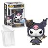 Funko Hello Kitty & Friends POP! Sanrio Vinyl Figur Royal Kuromi con Chase Edizione esclusiva 9 cm Sortiment (6)