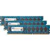 PHS memory Kit di memoria RAM da 24 GB (3x8 GB), compatibile con i server Dell PowerEdge T410, tipo DDR3 UDIMM ECC, velocità 1333 MHz