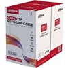 Dahua Cavo di rete Cat6 U/UTP, senza alogeni (LSZH), in rame (OFC), 305 metri, bianco, modello PFM923I-6UN-C