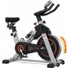 YOSUDA Cyclette YOSUDA con resistenza magnetica, cyclette da fitness silenziosa per uso domestico, cyclette ergonomica per l'allenamento a casa, resistenza regolabile 55,5 cm x 115 cm x 125 cm