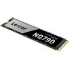Lexar Disco SSD interno Lexar NQ790 da 2 TB, interfaccia M.2 2280, protocollo NVMe PCIe Gen 4x4, velocità di lettura 7000 MB/s, velocità di scrittura 6000 MB/s, memoria NAND ad alta velocità