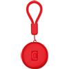 Cellularline BTTRACYTAGDUALR, Prodotto, Localizzatore, Rosso, Resistente all'acqua, Antipolvere, IP67, App "Trova il mio" di Apple, App "Trova" di Google