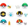 Jazwares Pokémon Clip 'n' Go, set di mini-figure a tema Poké Ball, versione 23, assortimento (6 pezzi)