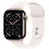 Apple Watch Series 11 GPS + Cellular 42mm Gold Titanium Gehäuse mit Sport Band (