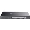 Tp Link Switch di rete 28 porte OMADA Easy Managed PoE+ Black ES228GMP Gigabit (1000Bas