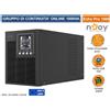 NJOY UPS 1000VA GRUPPO DI CONTINUITÀ ON-LINE ONDA SINUSOIDALE PURA 3 PRESE SCHUKO