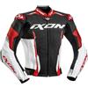 Ixon Giacca Moto In Pelle Ixon Modello Vortex 2 Nero Bianco Rosso