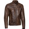 Ixon Giubbotto Moto In Vera Pelle Ixon Modello CRANK Marrone