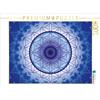 Calvendo Mandala - Il fiore della vita - Puzzle da 1000 pezzi, blu, formato orizzontale 640x480 mm, Bässler Christine; 7425403