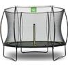 Exit Toys Trampolino EXIT Silhouette ø244 cm, con gambe, rotondo, per bambini, nero