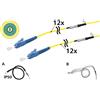 METZ CONNECT OpDAT VIK cavo universale 12xOS2 LC-LC 100 m retrattile IP50 (152U129JJ5100G)