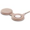 Satechi OntheGo Caricabatterie wireless 2 in 1 - Compatto e resistente - Ricarica rapida a 15 W - Connettore USB-C