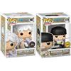 Funko POP! One Piece Luffy Gear Five & Roronoa Zoro Bundle, 10 cm (Confezione Bundle)