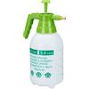 Relaxdays Spruzzatore a Pressione da 1,5 Litri, Ugello Regolabile in Ottone, da Giardino, Pesticidi, PE, Bianco Verde