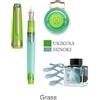 Marinaio Penna stilografica SAILOR Pro Gear Slim Manyo II Grass 14K F pennino con...