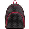 POLLINI ZAINO DONNA - POLLINI NERO-ROSSO - TE8553PP0OQ11