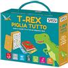 Sassi T-rex piglia tutto. Ediz. a colori. Con 40 stickers. Con 44 Carte