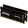 KINGSTON TECHNOLOGY FURY 32GB 3200MT/S DDR4 CL20 SODIMM (KIT OF 2) IMPACT