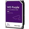 WESTERN DIGITAL HDD PURPLE 2TB 3,5" 5400RPM SATA 6GB/S BUFFER 256MB