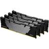 Kingston Technology FURY 32GB 3600MT/s DDR4 CL16 DIMM (Kit da 4) Renegade Black
