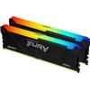 Kingston Technology FURY Beast 64GB 3200MT/s DDR4 CL16 DIMM (Kit da 2) RGB