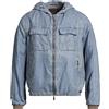 MOORER - Giubbotto jeans - Blu