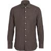 BARBA Napoli - Camicia fantasia - Testa di moro