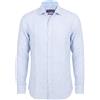 RALPH LAUREN PURPLE LABEL - Camicia a righe - Blu chiaro