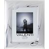 VALENTI & CO. Valenti&Co - Cornice Portafoto in Argento cm 18x24. Ideale Come Regalo per Nozze d'Argento - 25 Anni di Matrimonio o per Il venticinquesimo di parenti o Mamma e papà.
