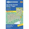 Alpi Giulie Orientali Bohinj Triglav 1:250 [Lingua inglese]