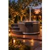 NEPO Piscine Tinozza da Esterno NORVA 180 - Hot Tub a Legna 4/5 Persone