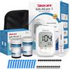 Sinocare Misuratore di Glicemia Sinocare Safe AQ proⅠ Kit Glucometro Tester per Diabete Misuratore Medico di Zucchero nel Sangue o Solo Strisce Reattive Lancette | 1 metro + 50 pezzi × (strisce + lancette) | mg/dl