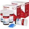 Sinocare [100pcs] Strisce Reattive per Glicemia Sinocare con lancette gratuite | AQ sicura Voce intelligente/AQ sicura