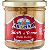 ASdoMAR Filetti di Tonno all'Olio di Oliva 150 g in Vetro